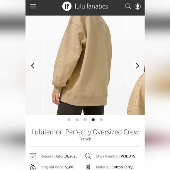 lululemon POC Trench sz 2 - Picture 2 of 6